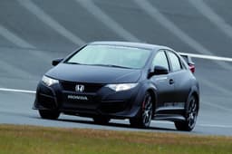 Honda Civic Type R prototype photo gallery